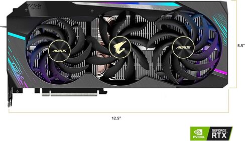 GIGABYTE AORUS GEFORCE RTX 3090 XTREME 24G GRASTS CARD in Saudi Arabia