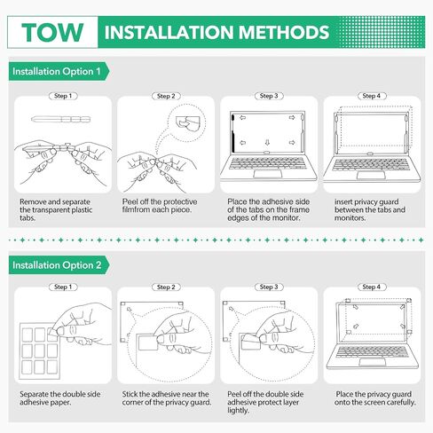 32 Inch Computer Privacy Screen for 16:9 Aspect Ratio Widescreen Monitor, Anti Glare Blue Light Eye Protection Curved Computer Monitor Privacy Filter, Anti-Scratch Removable 32in Protector Film in Saudi Arabia