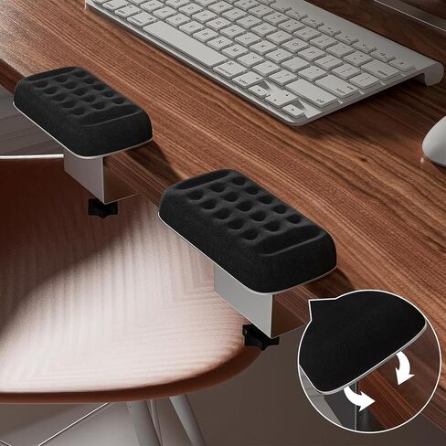 Ergonomic Keyboard Wrist Rest Pad,Mouse Pad Wrist Support,Rotatable Memory Foam Wrist Support Pad,Mouse Pad Wrist Support for Gaming, Office, Computer, PC Painting, Gaming (2) in Saudi Arabia