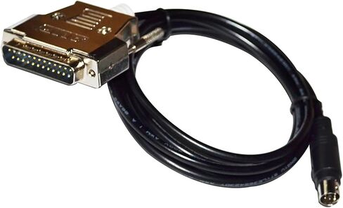 DB25 25pin ذكر إلى Mini DIN 8Pin Adapter Cable لسلسلة PLC Communication Cable (1.8m) in Saudi Arabia