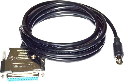 D-Sub 25 PIN DB25 أنثى إلى Mini DIN 8PIN MALE ADAPTER PLC Programming FX-20P-CADP Cable for FX0/FX2N/FX1N PLC (5M) in Saudi Arabia