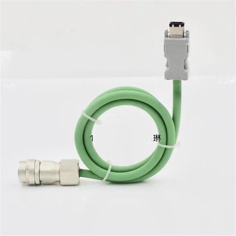 Encoder Cable for Servo Motor Standard Type JZSP-CVP01-03-E Angle Type JZSP-CVP11-03-E(15m,JZSP-CVP11-03-E Green) in Saudi Arabia
