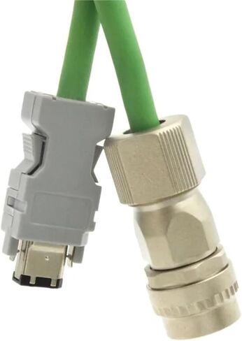 Encoder Cable for Servo Motor Standard Type JZSP-CVP01-03-E Angle Type JZSP-CVP11-03-E(15m,JZSP-CVP11-03-E Green) in Saudi Arabia