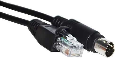 MINI 8 DIN to RJ45 Adapter Converter ASD-CNU0A08-DVP PLC Cable for Communication KABLE(1.8m) in Saudi Arabia