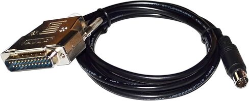 D-SUB 25PIN DB25 Male to MINI DIN 8PIN MD8 Adapter FX-232AW to FX2N/FX1N/FX0N/FX1S/FX0 FX-422CAB0 Communication Cable(1.8M) in Saudi Arabia