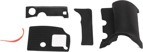 aqxreight Grip Rubber Set Left Side Thumb Bottom Rubber Cover with Adhesive Repair Parts for D810 Camera This of Grip Set P Camera PadGrip Body for NikonBody Cov in Saudi Arabia