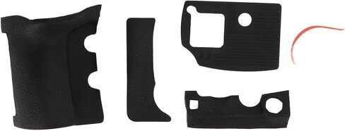 aqxreight Grip Rubber Set Left Side Thumb Bottom Rubber Cover with Adhesive Repair Parts for D810 Camera This of Grip Set P Camera PadGrip Body for NikonBody Cov in Saudi Arabia