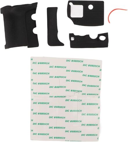 aqxreight Grip Rubber Set Left Side Thumb Bottom Rubber Cover with Adhesive Repair Parts for D810 Camera This of Grip Set P Camera PadGrip Body for NikonBody Cov in Saudi Arabia