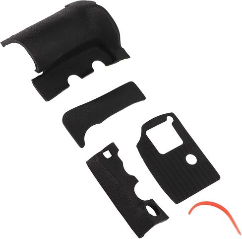 aqxreight Grip Rubber Set Left Side Thumb Bottom Rubber Cover with Adhesive Repair Parts for D810 Camera This of Grip Set P Camera PadGrip Body for NikonBody Cov in Saudi Arabia