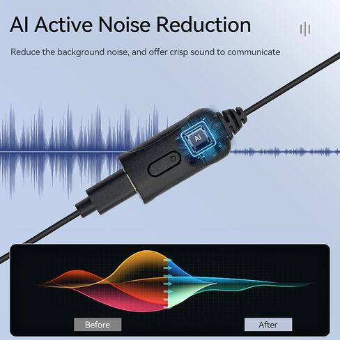 Retevis AI Active Active Love Lexer Reduction Talkie Talkie مع MIC ، قابلة للشحن ، لـ RT22 RT21 RT68 H777 ، متوافق مع Pxton Baofeng Kenwood Walkie Talkie ، مجموعة أذن راديو ثنائية (10 حزمة) in Kuwait