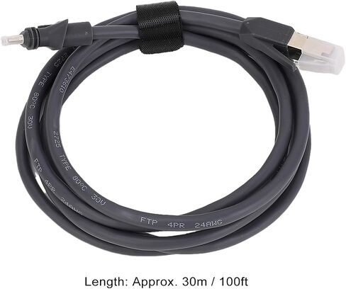 Satellite Ethernet Cable Replacement High Performance Antenna 150FT 26AWG 1200Mbps Weatherproof with Red Copper Conductors for Streaming Gaming Video Calls in Saudi Arabia