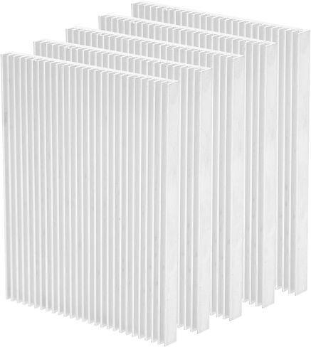 5Pcs Heatsink Cooler Cooling,Oscilloscope Heat Sink, Aluminum Heat Sink Probe 200mhz Pp215 Fin CPU Aluminum Cooling Heat Dissipating Parts 100 X 80 X 7MM in Saudi Arabia