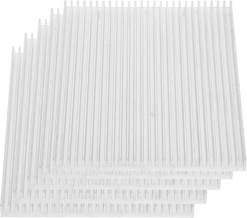 5Pcs Heatsink Cooler Cooling,Oscilloscope Heat Sink, Aluminum Heat Sink Probe 200mhz Pp215 Fin CPU Aluminum Cooling Heat Dissipating Parts 100 X 80 X 7MM in Saudi Arabia