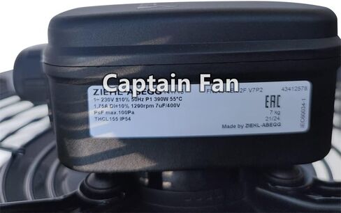 FN045-4EK.2F.V7P2 Ziehl-abegg Fan 230VAC 590W 50Hz Axial Cooling Fan in Saudi Arabia