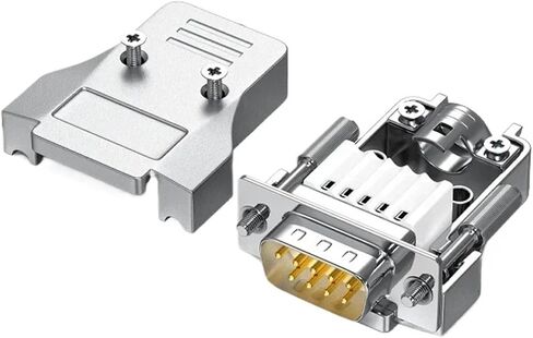 9pin RS232 موصل Mini DB9 ذكر الإناث بدون لحام المقابس الصناعية الدرجة الصناعية ترقية Universal 485/422 محول المنفذ التسلسلي (دبوس الذكور) in Saudi Arabia