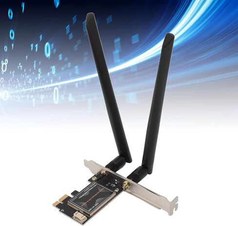 محول ، بطاقة شبكة PCIEX1 867MBPS مع الهوائي ، 4.1 مقابل 7 8 10 ، 802.11AC Band 2.4 جيجا هرتز ، محول بطاقة الشبكة (هوائي 10 ديسيبل) in Saudi Arabia