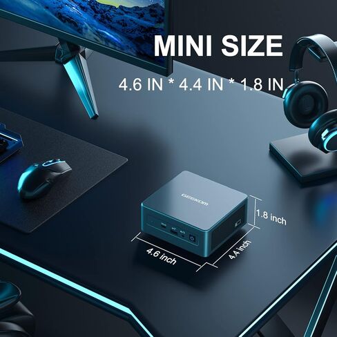 GEEKOM IT11 MINI PC (دعم الجودة لمدة 3 سنوات) ، Intel 11th Gen I5-1135G7 (حتى 4.2 جيجا هرتز) ، ذاكرة الوصول العشوائي 16GB 512GB M.2 NVME PCIE SSD NUC1 MINI COMPUTER in Kuwait