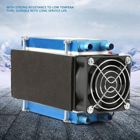 Semiconductor Cooler, DC 12V 4/6 Chip Semiconductor Refrigeration, Machine Cooler DIY Air Cooling Device for Small Space Cooling Pet Air Conditioner (6 Pin) in Kuwait
