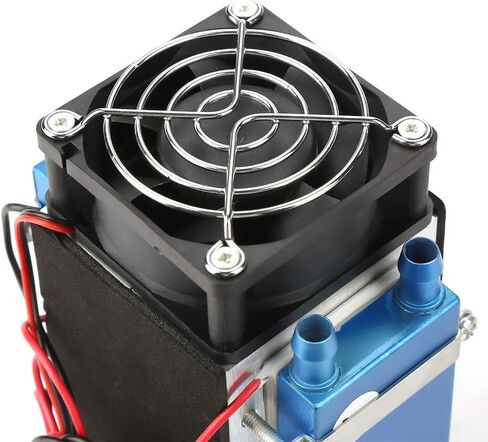 Semiconductor Cooler, DC 12V 4/6 Chip Semiconductor Refrigeration, Machine Cooler DIY Air Cooling Device for Small Space Cooling Pet Air Conditioner (6 Pin) in Kuwait