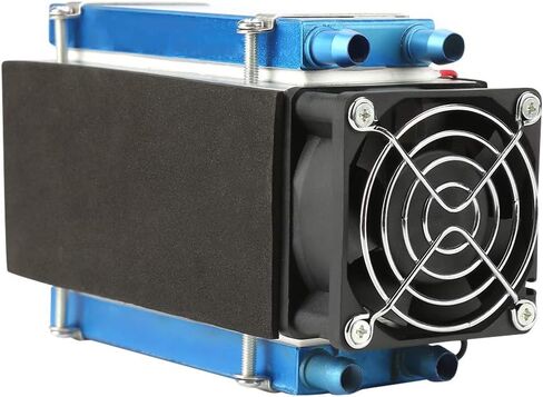 Semiconductor Cooler, DC 12V 4/6 Chip Semiconductor Refrigeration, Machine Cooler DIY Air Cooling Device for Small Space Cooling Pet Air Conditioner (6 Pin) in Kuwait