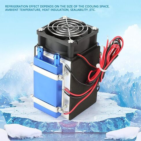 برودة أشباه الموصلات ، DC 12V 4/6 شريحة أشباه الموصلات التبريد ، جهاز تبريد الهواء المبرد للآلة DIY لمكيف الهواء للحيوانات الأليفة بتبريد الفضاء (6 دبوس) in Saudi Arabia