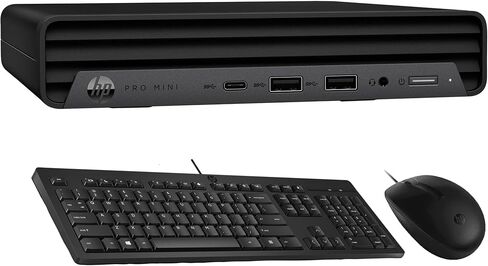 HP Pro Mini 400 G9 Business Mini Desktop (Intel I5-12500T ، Intel UHD 770 ، 16GB DDR4 ، 256GB PCIE SSD ، WIFI 6E ، Bluetooth 5.3 ، 90W PSU ، RJ-45 ، 2 Port ، 1 × HDMI 2.1 ، Win 11 Pro) in Kuwait