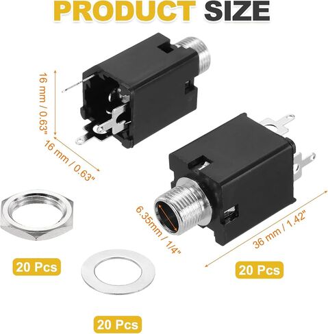 Meccanixity 10pcs 1/4 " in Saudi Arabia