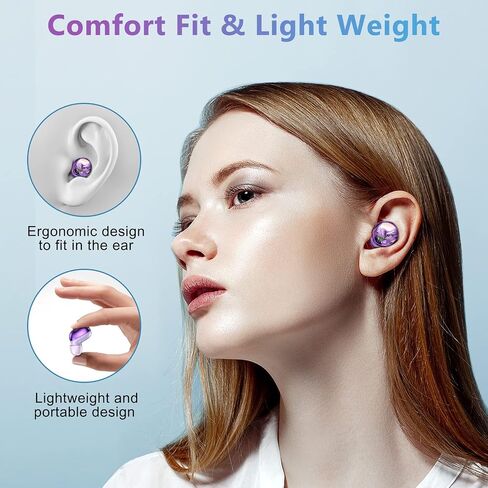 سماعات الأذن اللاسلكية Eloven Wireless Bass Stereo Sound Sound Bluetooth سماعات أذن 120 ساعة من سماعات اللاسلكية الحقيقية مع أغطية الأذن (S/M/L) لـ Samsung S24/S23/S22/S21 Ultra Z Flip 5/4/3/أضعاف 5/4 APPLE 17/16/15 in Kuwait