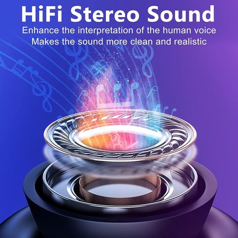 سماعات الأذن اللاسلكية Eloven Wireless Bass Stereo Sound Sound Bluetooth سماعات أذن 120 ساعة من سماعات اللاسلكية الحقيقية مع أغطية الأذن (S/M/L) لـ Samsung S24/S23/S22/S21 Ultra Z Flip 5/4/3/أضعاف 5/4 APPLE 17/16/15 in Kuwait