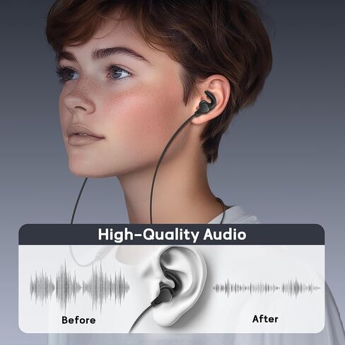 سماعات Bluetooth ، Bluetooth 5.4 Stereo APTX اللاسلكي سماعات الأذن باس مغناطيسي النطاق المغناطيسي IPX7 ماء Bluetooth Pluetooth Plit-In مع وقت اللعب 40 ساعة ، سماعات خفيفة الوزن للرياضة ، الجيم ، الجري. in Saudi Arabia