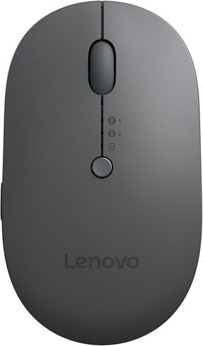 Lenovo X9 Edition Mouse - Blue Optical - Cable/Wireless - Bluetooth/Radio Renergency - 2.40 GHz - Resphargable - Thunder Gray - USB Type C - 2400 dpi - Scroll Wheel - 5 Button (S) - Senmetrical - 3 Mont in Saudi Arabia
