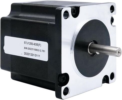 Stepper Motor 3 Phase Step Angle 1.2 Degree 0.8Nm Holding Tq 3.5A Body Length 50mm for Gripper Machine Device in Saudi Arabia