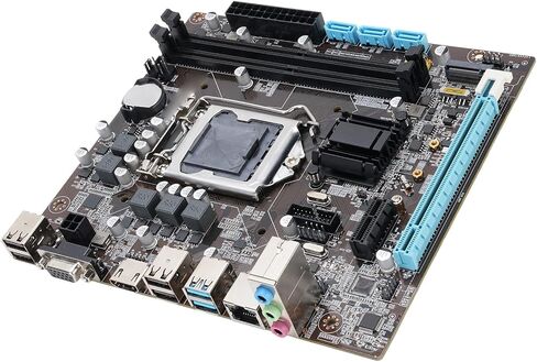 Zopsc H110 Gaming Motherboard LGA 1151 ATX Desktop Motherboard for 6th 7th 8th Gen 14nm CPU with 2X DDR4 M.2 NVMe NGFF 6GB s PCIe Slots in Saudi Arabia