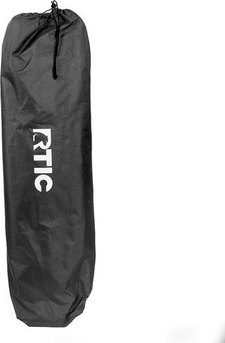 RTIC Ultra-Tough Chair Portable Folding for Camping, Outdoor, Fishing, Beach, with Arm Rest and Cup Holder, Folds Quickly for Easy Storage in a Carry Bag, Black in Kuwait