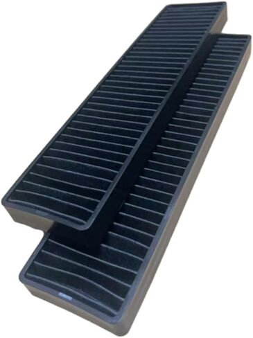 Microwave Charcoal Filter for GE CVM517P2M6S1,CVM517P3M5D1, CVM517P3M6D1,CVM517P4M5W2, CVM517P4M6W2(2PCS) in Saudi Arabia