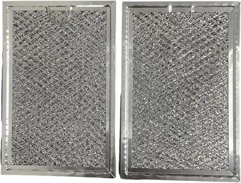 Microwave Charcoal Filter for GE CVM517P2M6S1,CVM517P3M5D1, CVM517P3M6D1,CVM517P4M5W2, CVM517P4M6W2(2PCS) in Saudi Arabia