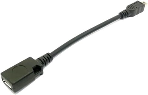 USB Plug to m;ic/ro USB B Female Data Cable Adapter Converter Data Cable in Saudi Arabia