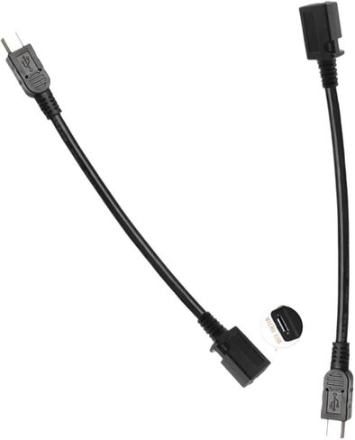USB Plug to m;ic/ro USB B Female Data Cable Adapter Converter Data Cable in Saudi Arabia