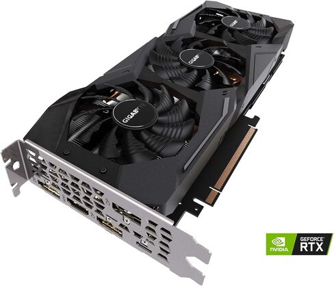 Gigabyte GeForce RTX 2080 Windforce 8G Graphics Card, 3X Windforce Fans, 8GB 256-Bit GDDR6, GV-N2080WF3-8GC Video Card in Saudi Arabia