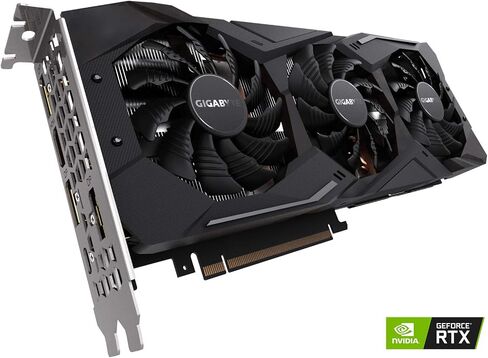 Gigabyte GeForce RTX 2080 Windforce 8G Graphics Card, 3X Windforce Fans, 8GB 256-Bit GDDR6, GV-N2080WF3-8GC Video Card in Saudi Arabia