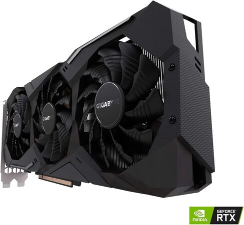Gigabyte GeForce RTX 2080 Windforce 8G Graphics Card, 3X Windforce Fans, 8GB 256-Bit GDDR6, GV-N2080WF3-8GC Video Card in Saudi Arabia