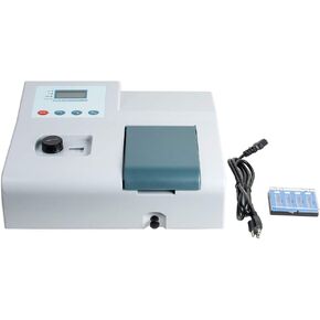 Visible Spectrophotometer 721 LDC Digital Lab Spectrophotometer 350-1020nm Tungsten Lamp Lab Equipment