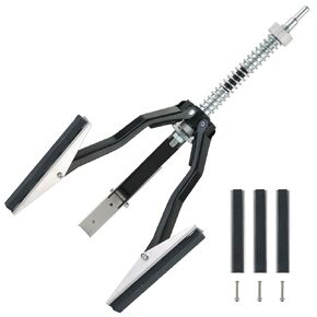 3PCS Engine Cylinder Hone Tool | Minimum 1" to Maximum 7" Diameter Adjustable Deglazer with Extra 9PCS Stones 220 Grit Engine Cylinder Hone Set for Grinding Holes (1-1/8",2" and 4")