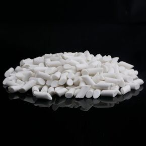 2LB Rock Tumbling Ceramic Filler Media,Rock Tumbler Media,Non-Abrasive Ceramic Pellets for All Type Tumblers (4LBS-3/16 X3/8")