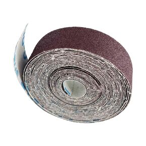 Sandpaper Roll 1" x 19 Feet 120 Grit, Aluminum Oxide Abrasive Cloth Roll Abrasive Emery Cloth for Wood Furniture Finishing, Metal Sanding, and Automotive Polishing