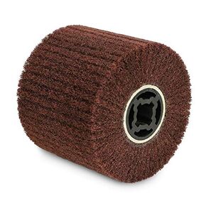 BHA Surface Conditioning Finishing Drum, 4.5" x 4" with 3/4" Quad Keyway (240 Grit)