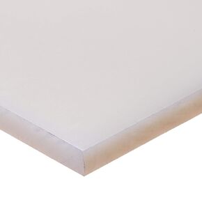 USA Sealing BULK-PS-PP-542 Polypropylene Plastic Bar, 1-1/2" Height, 6" Width, 24" Length