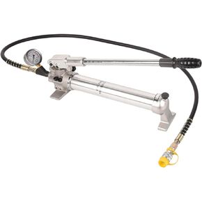 900cc Hydraulic Hand Pump 10000Psi Single Acting Manual Hydraulic Lifting Pump CP-700B Hydraulic Lifting Pump with Pressure Guage