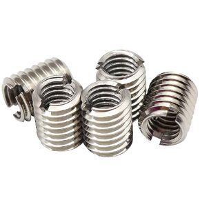 SecosAutoparts 5PCS Thread Adapters Sleeve Reducing Nut M8 8MM Male to M6 6MM Female Threaded REDUCERS Screw Sleeve Conversion Nut