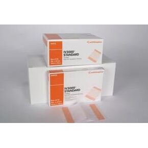 IV Dressing IV3000 Standard 4 X 5 Inch Square Film - 10 Per Box